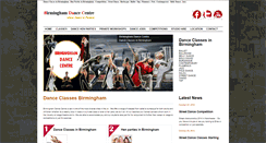Desktop Screenshot of birminghamdancecentre.co.uk